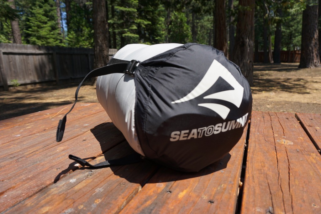 sea to summit event compression - this model looks just like your average sleeping bag stuff sack but...