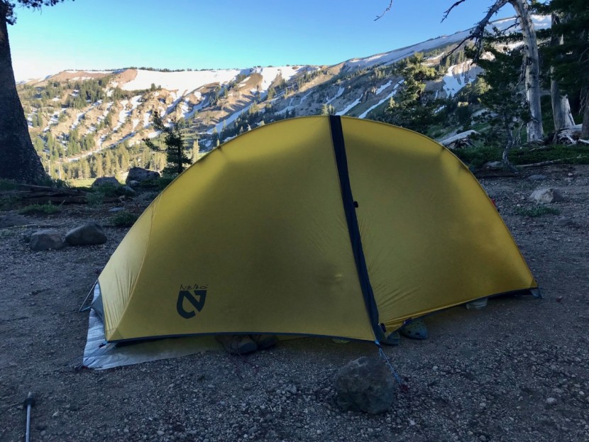 backpacking tent - this tent scores highly for its low weight and packed size, but it's...