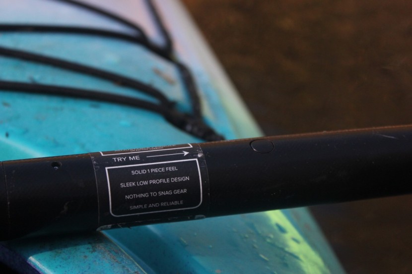 kayak paddle - the hardest part of using the smart view adjustment system is...