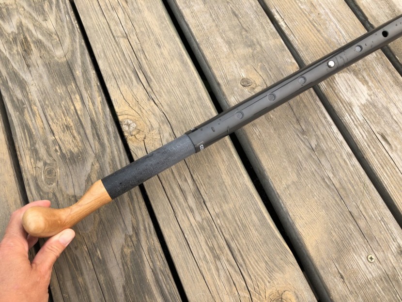 bending branches balance - the &ldquo;old school&rdquo; snap-button adjustment system.