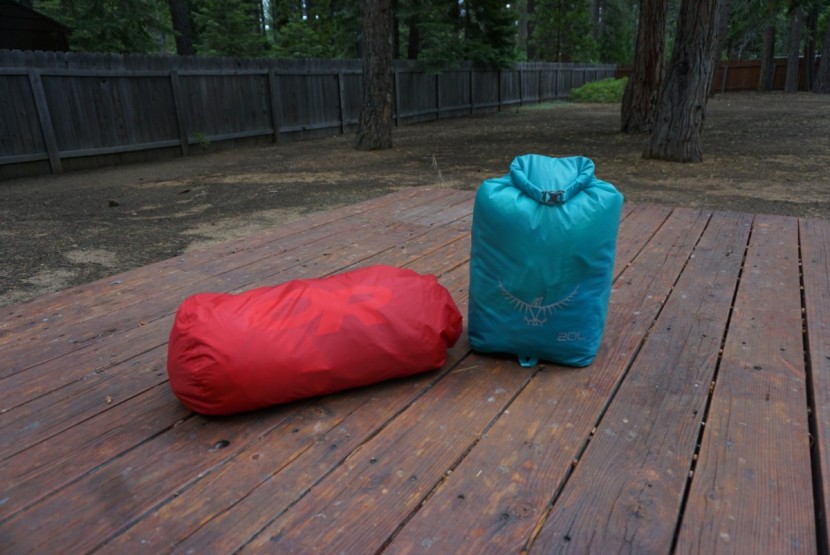 outdoor research ultralight dry sack - the outdoor research ultralight and the osprey ultralight are...