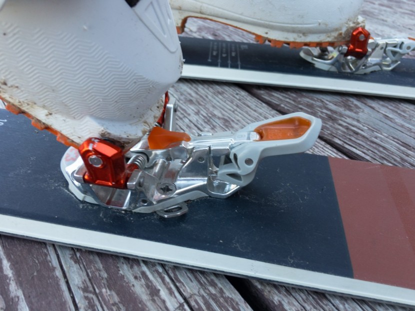 black diamond route 95 - mounted with relatively light touring bindings (here the g3 ion lt)...