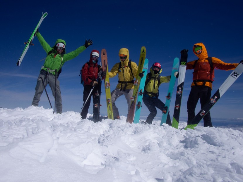 kastle tx98 - lead test editor and ifmga mountain guide (on the far left) tested...