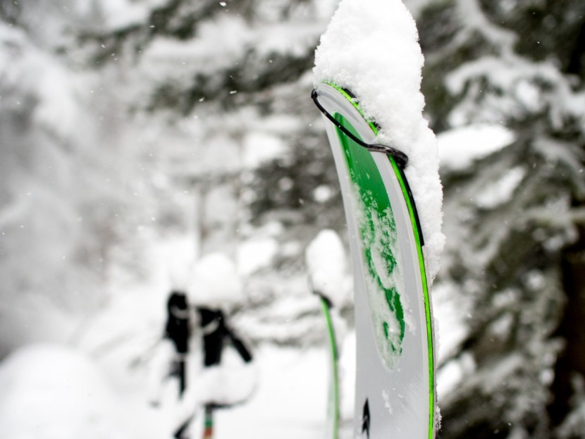 kastle tx98 - a wilderness base camp, snow quietly collecting, your skis waiting...