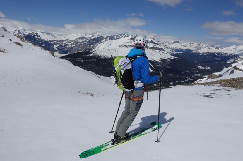 blizzard zero g 95 - route finding down alberta's mount hector on the best buy blizzard...