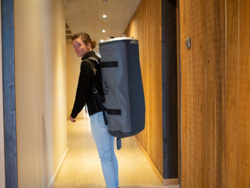 yeti panga 100l - the backpack straps, especially on the large 100 liter panga, are...