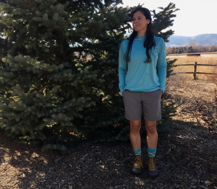 exofficio sol cool nomad short for women - these shorts aren't as versatile as some of the others we tested...