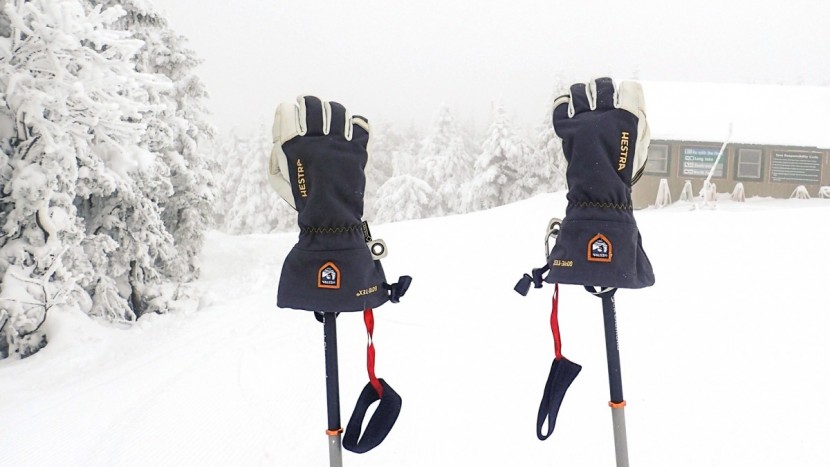 hestra army leather gore-tex - the hestra army leather gore-tex gloves perform well across the...