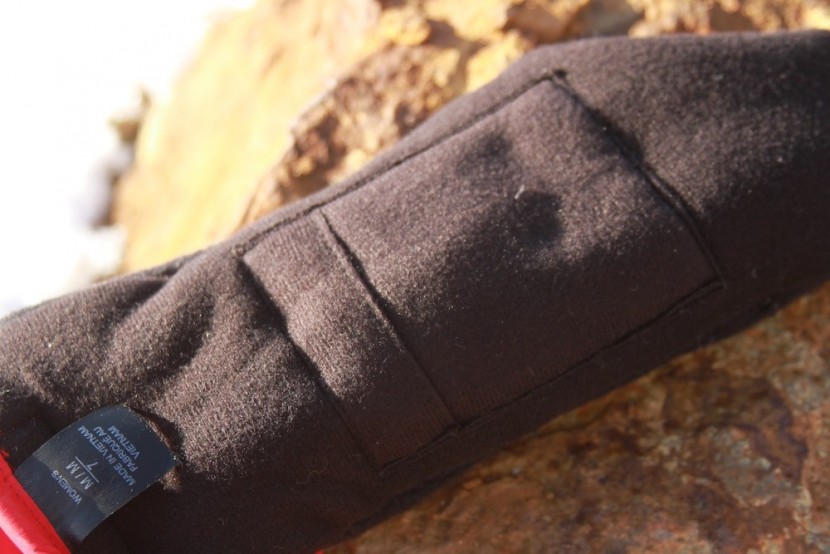 outdoor research alti mitt for women - a look at the fleecy interior material of the water-resistant liner...