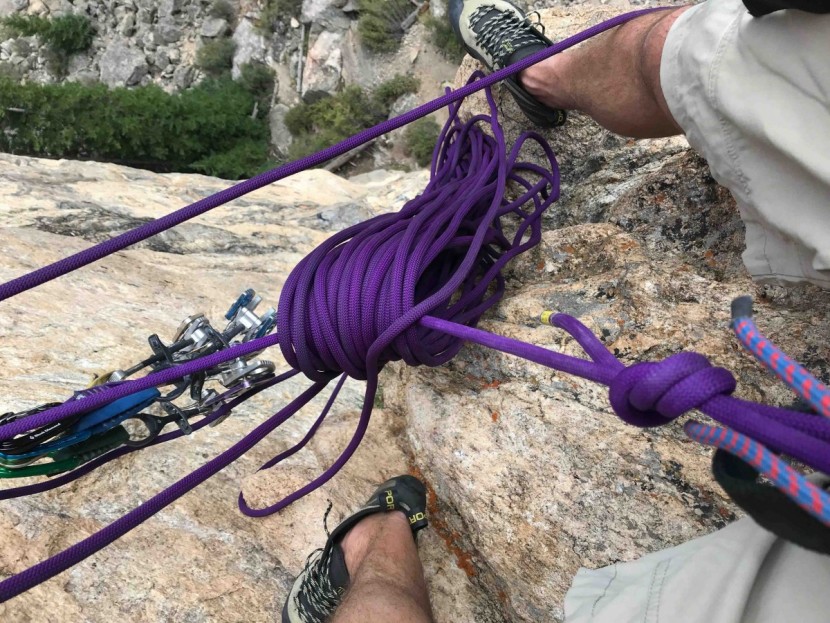 sterling nano ix - this rope is so light and thin that the 70-meter version that we...