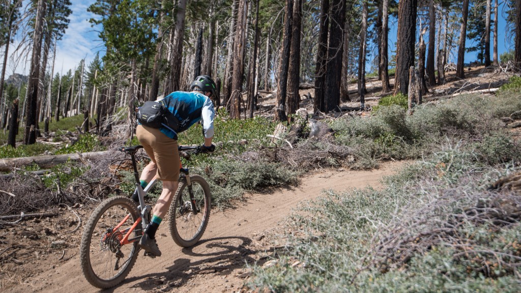 kona hei hei trail - out of the saddle climbing on the hei hei isn't as efficient as some...