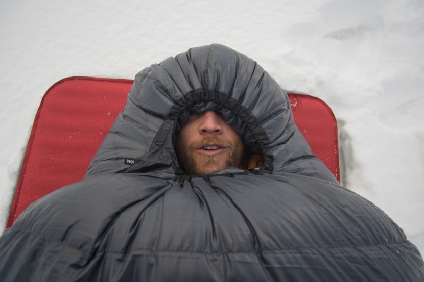 western mountaineering kodiak mf - the draft collar and the hood both have cinch cords to perfectly...