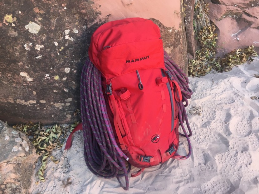 mammut trion pro 50 + 7 - the mammut trion pro can be packed neatly without much to dangle or...