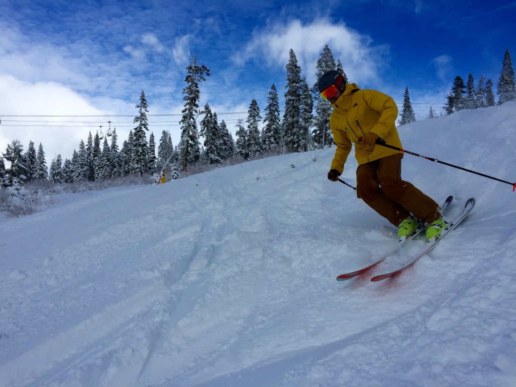 anon m4 toric - testing the anon m4 in mixed light conditions at the resort.