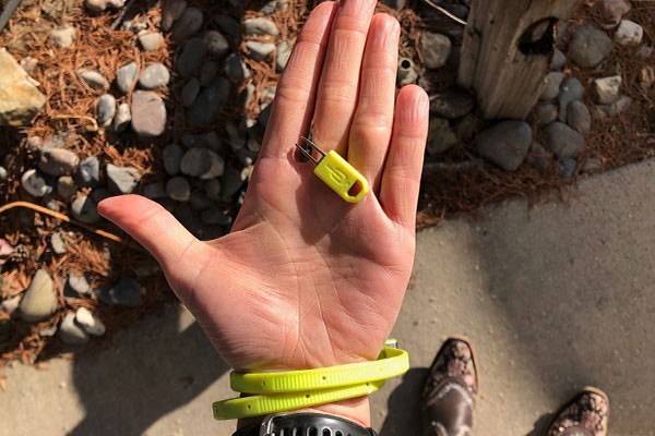 hiplok z lok - the hiplok z-lok's key is, as you would expect, small. there's a...