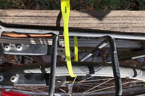 hiplok z lok - because they aren't very expensive or heavy, you could carry several...