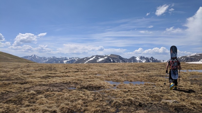 long underwear men - there's snow somewhere around here, we just know it! putting...