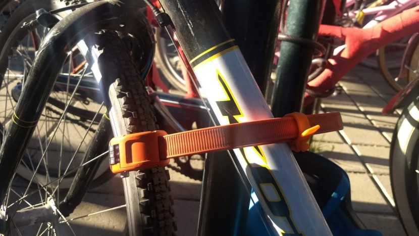 locking up at a lakeside concert in a mountain town, the ottolock...