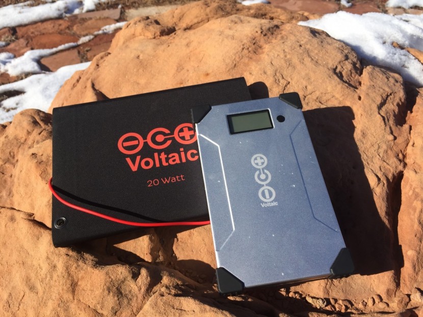 voltaic systems arc 20w - the complete voltaic set up.