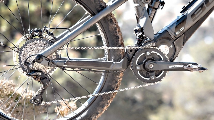 bulls e-stream evo am 4 - the 11-speed drivetrain.