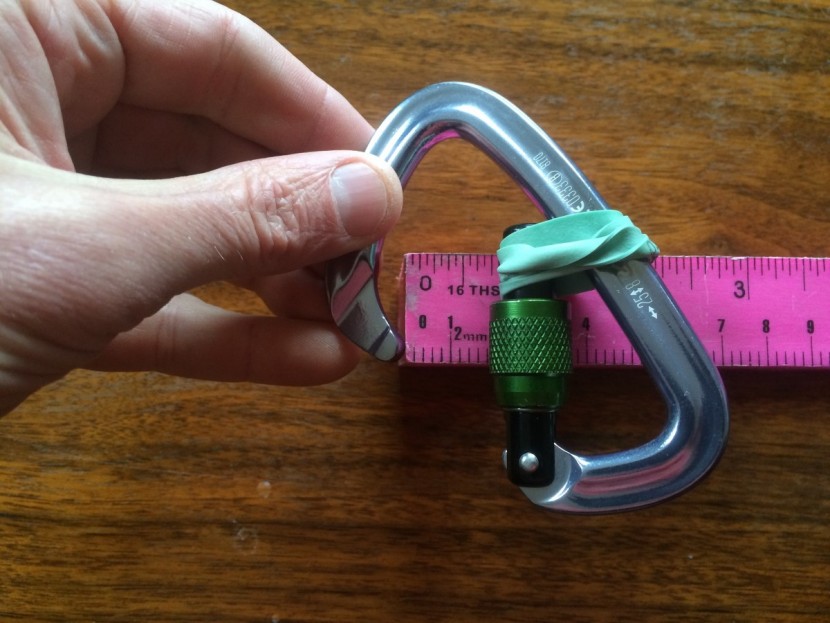 black diamond positron - for a compact locker, the positron has a solid 1.8cm of gate...