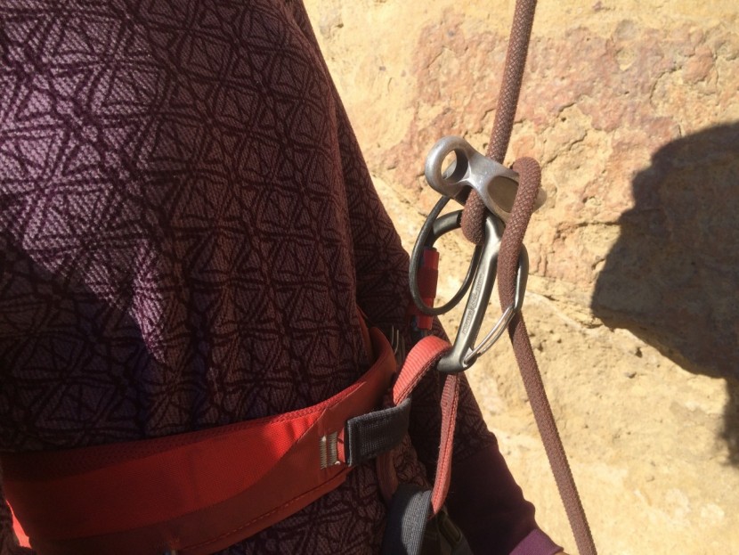 petzl freino - to use with a tube-style belay device means that you are looping the...