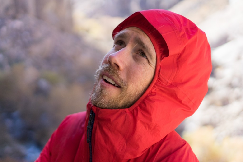 patagonia micro puff storm - this jacket has a great hood design. the elastic around the face...