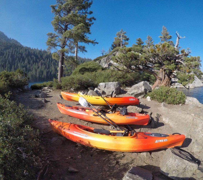 wilderness systems aspire 105 - a perfect way to spend the day with an adventure paddle out to lake...