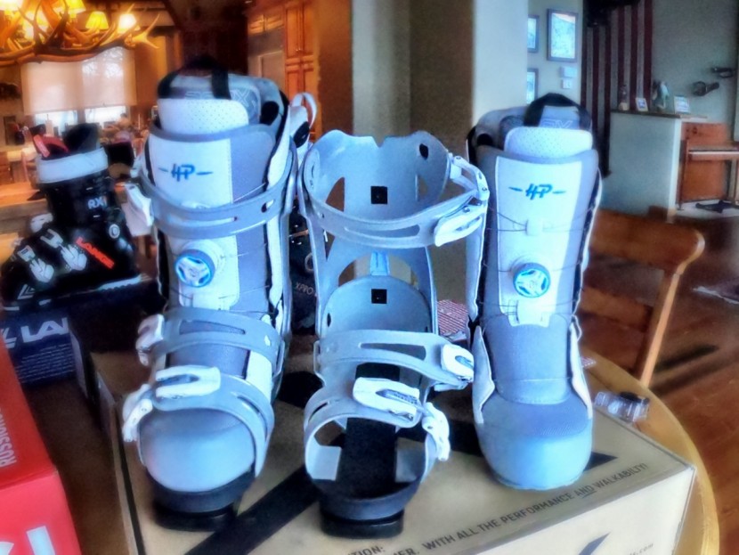 apex hp-l women's - the exoskeleton is meant to be removed when you need to walk...