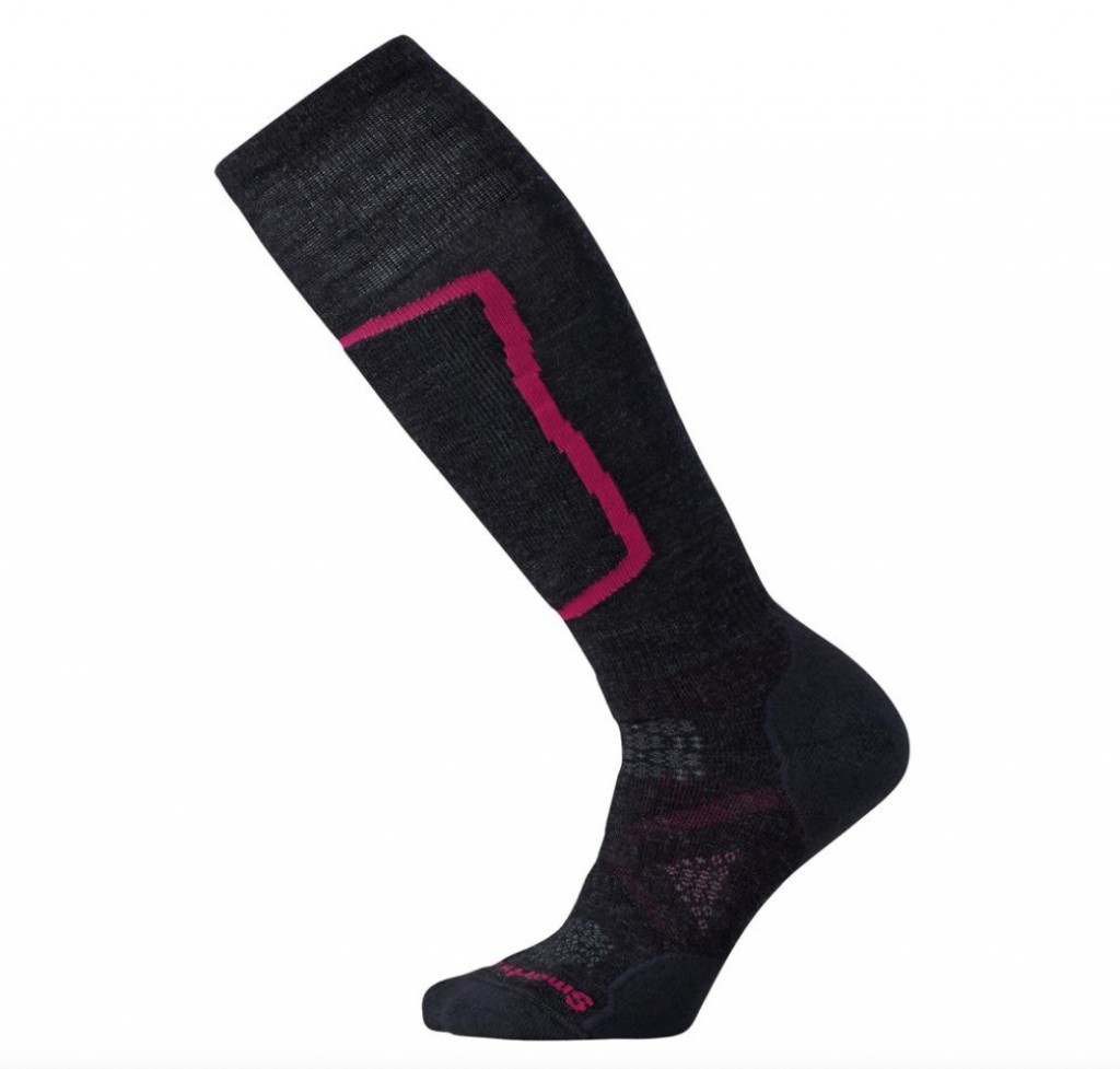 Chaussettes De Cyclisme Femme Smartwool PhD Cycle - Mi-mollet - Taille M