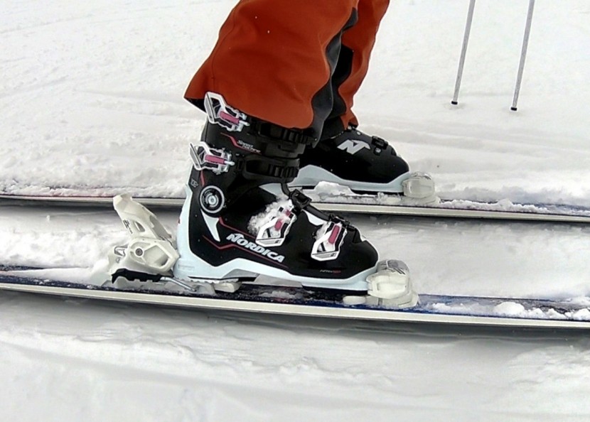 nordica speedmachine 105 for women - we got lucky (or did we?) and had more than a week of single digit...