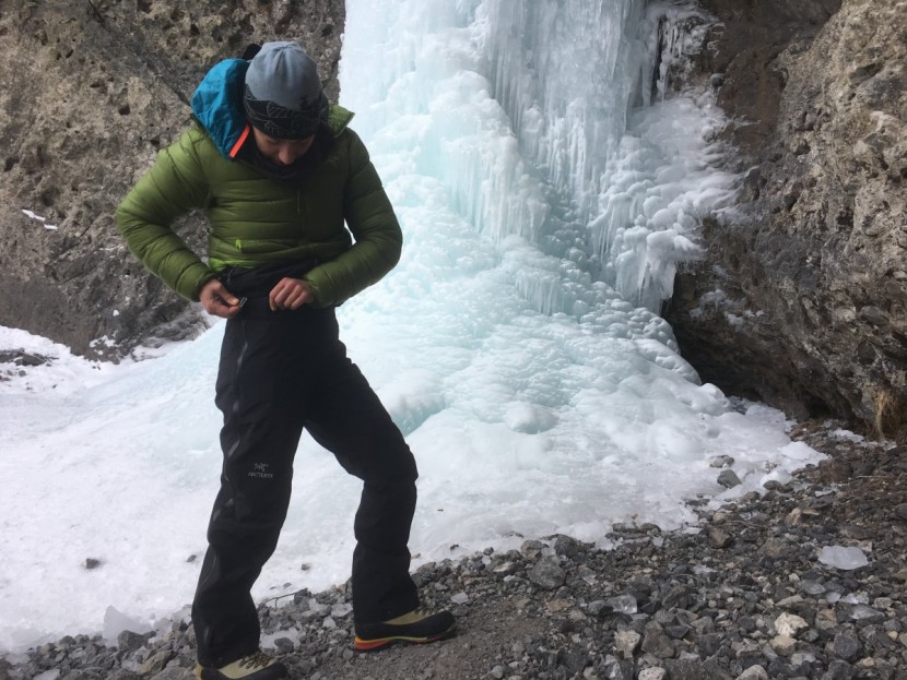 arc'teryx alpha sl pant for women - the alpha sl shell pants are at home on any terrain, from wet trails...