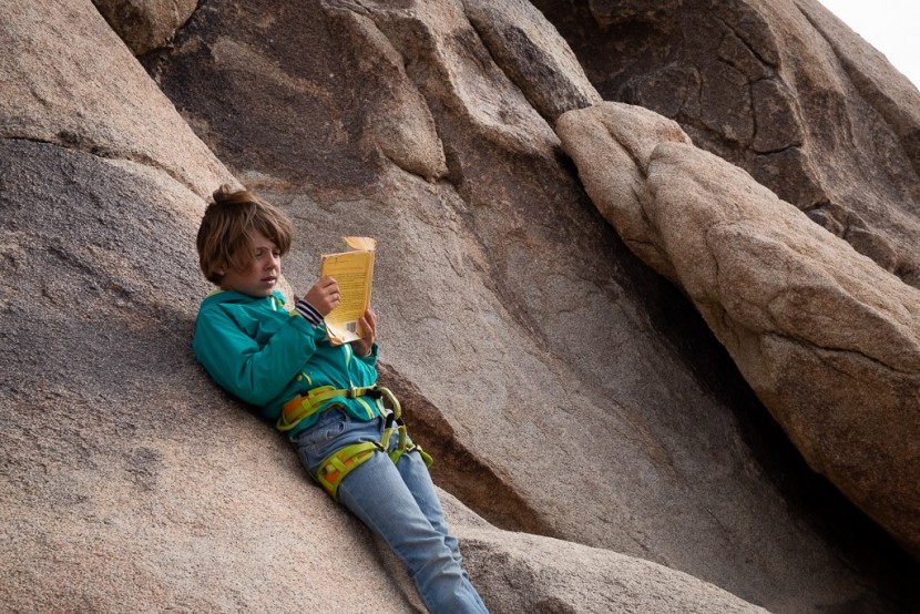 edelrid finn - this homeschooled kid is a bookworm. is that john long or little...