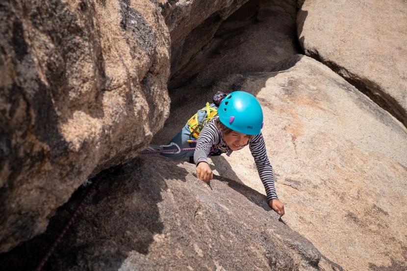 edelrid finn - while not our favorite, the finn ii will work for most kids just fine.