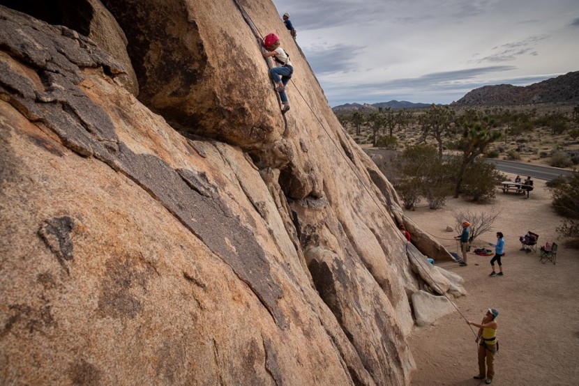 petzl simba - the simba caused no issues even for more difficult climbs.