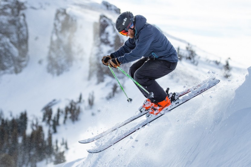 blizzard bonafide - it's not an especially playful ski, but our testers tried anyway...