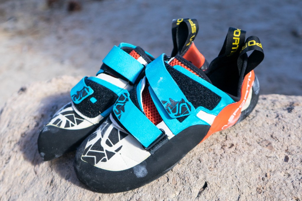 la sportiva otaki - these shoes have kid-friendly colors, but don't be fooled. they're...