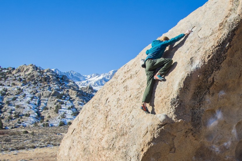 la sportiva otaki - these shoes are fairly sensitive, giving our tester confidence way...