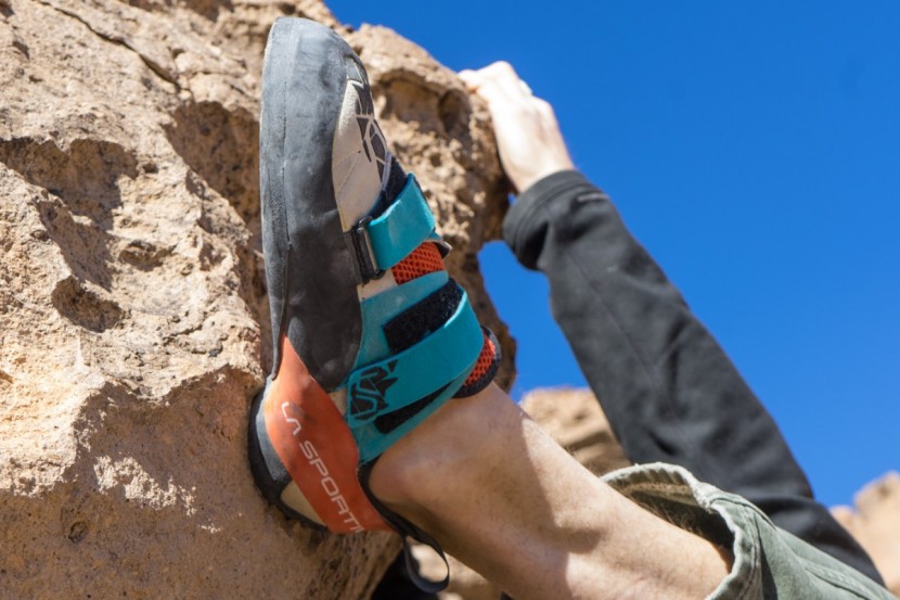 la sportiva otaki - the supportive s-heel design ensures your hamstrings will blow...