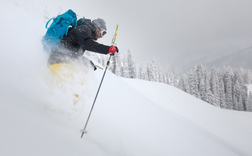 patagonia powder bowl pants - this is what we live for. deep and fast turns in great gear. powder...