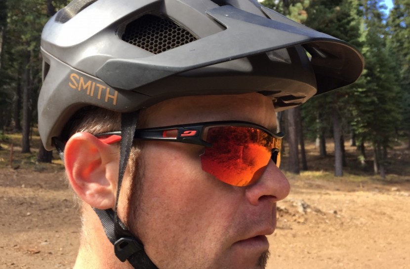 julbo aero - the aero has the smallest and least curved lens of all the models we...