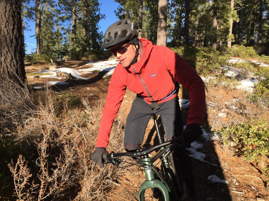 julbo aero - testing the aero on a cold winter day.