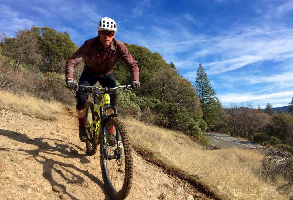 poc do half blade - testing the do half blade while mountain biking in the sierra nevada...