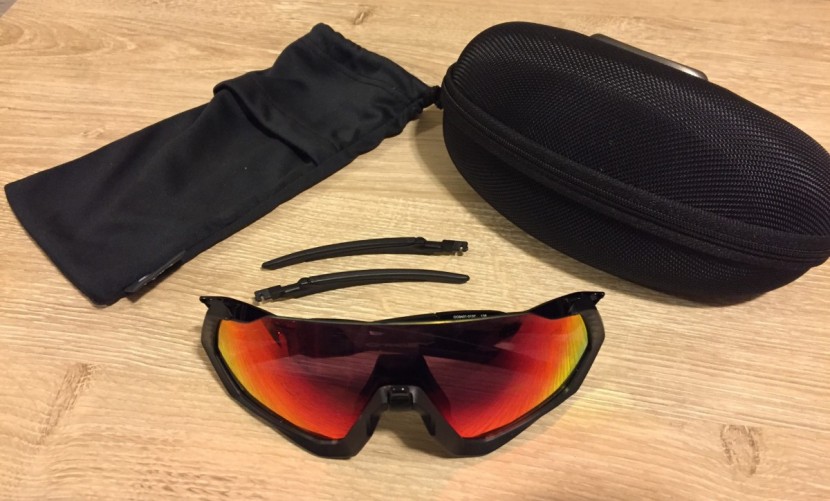 oakley flight jacket - everything that comes with the flight jacket, including a zippered...