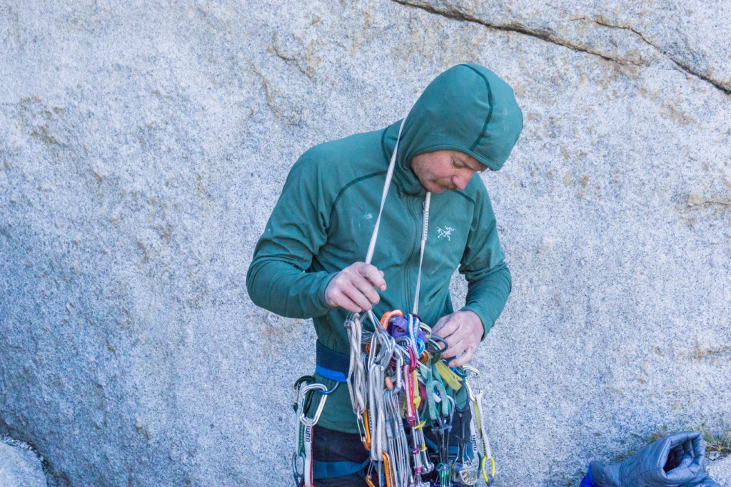 arc'teryx adahy hoody - it's light and stretchy. while not the warmest, it's an excellent...