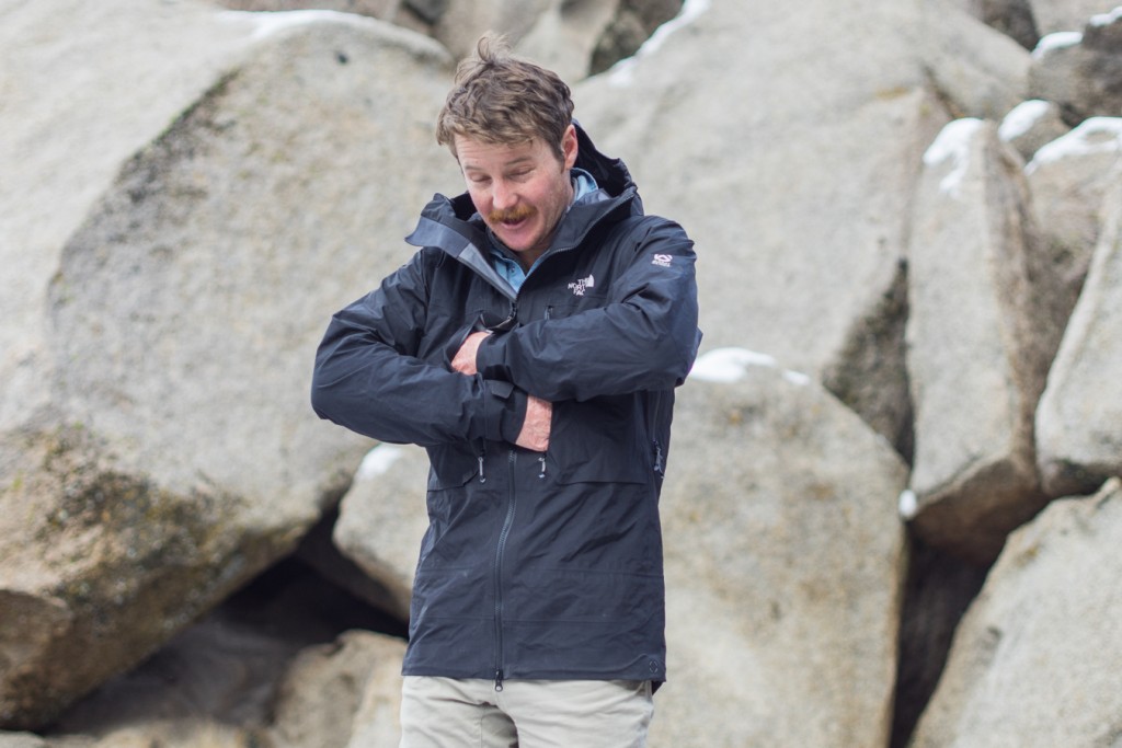 the north face summit l5 gtx pro - having no pockets to shove your hands in takes some getting used to...