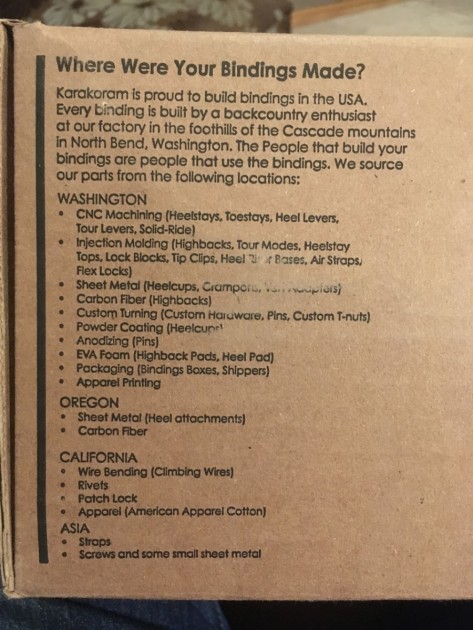 karakoram prime-x carbon