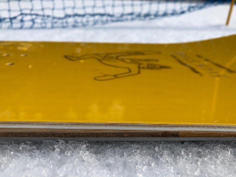 salomon sickstick - the salomon's sidewall is comprised of bamboo and cork; partially...