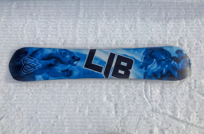 lib tech travis rice pro pointy - the intricate detail found on the graphic of the travis rice pointy...