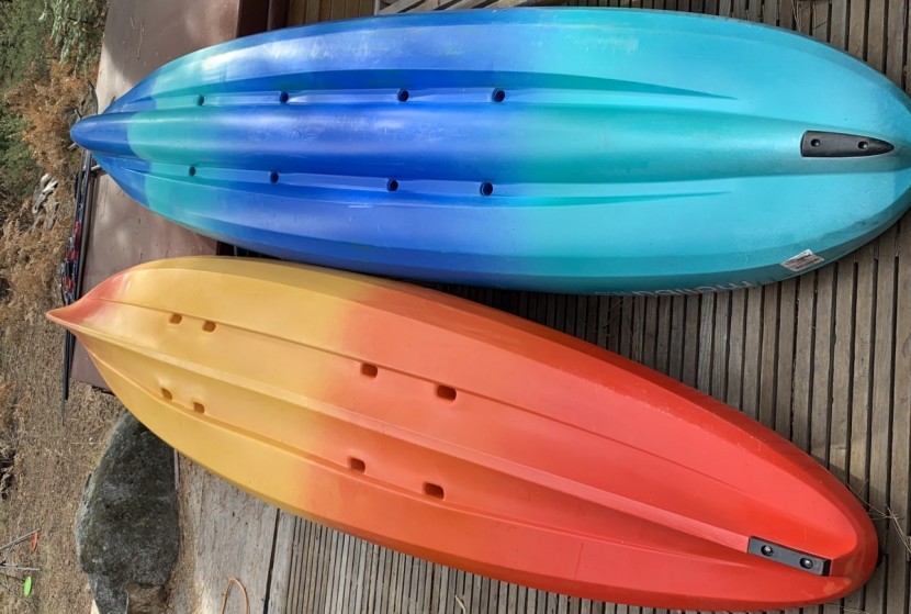 kayak - compare the ocean kayak malibu 11.5's long keel and pontoon style...